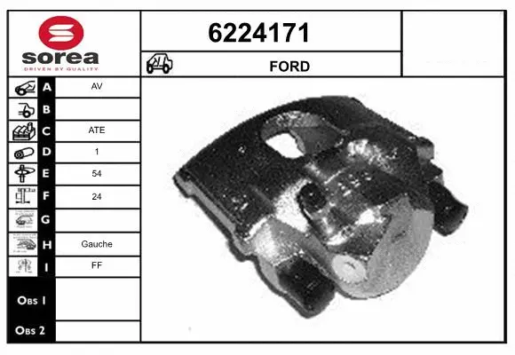 Brake Caliper (6224171)