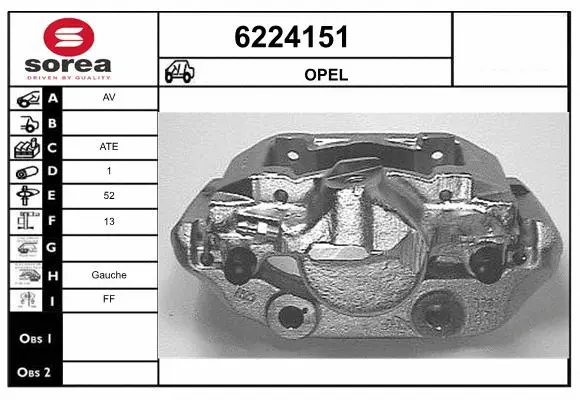 Brake Caliper (6224151)