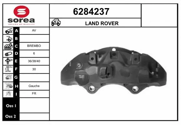 Brake Caliper (6284237)