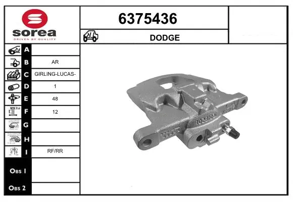 Brake Caliper (6375436)