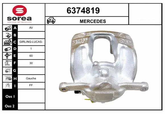 Brake Caliper (6374819)