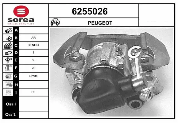 Brake Caliper (6255026)