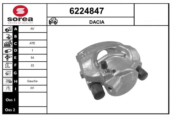Brake Caliper (6224847)