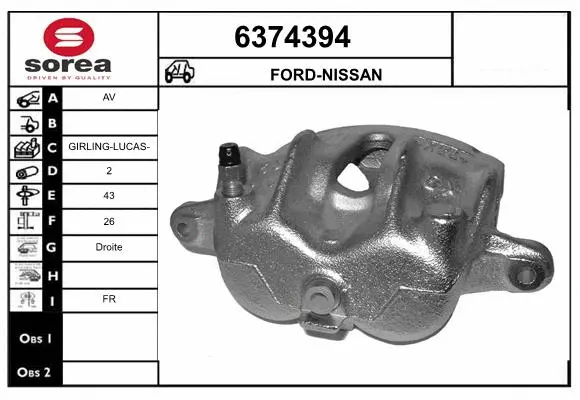 Brake Caliper (6374394)