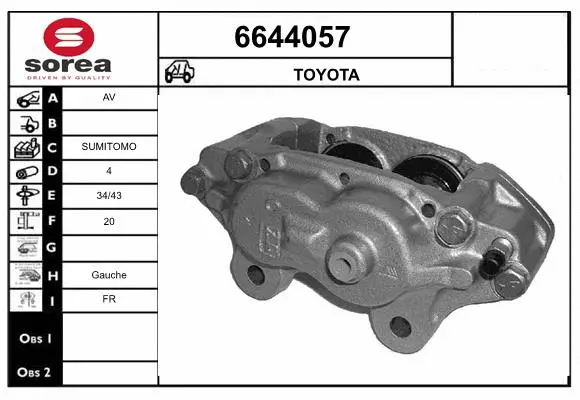 Brake Caliper (6644057)