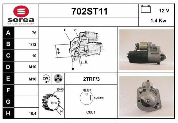 Starter (702ST11)