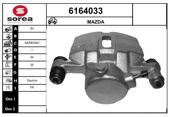 Brake Caliper (6164033)
