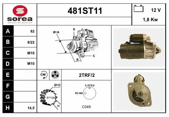 Starter (481ST11)