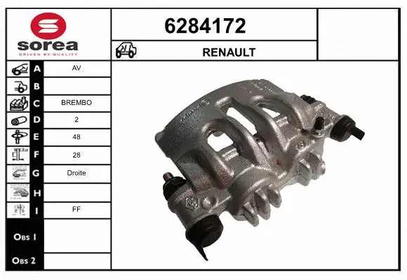 Brake Caliper (6284172)