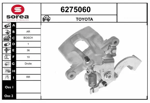 Brake Caliper (6275060)