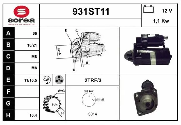 Starter (931ST11)