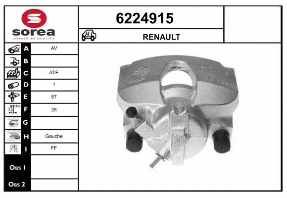 Brake Caliper (6224915)