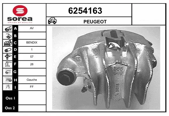 Brake Caliper (6254163)
