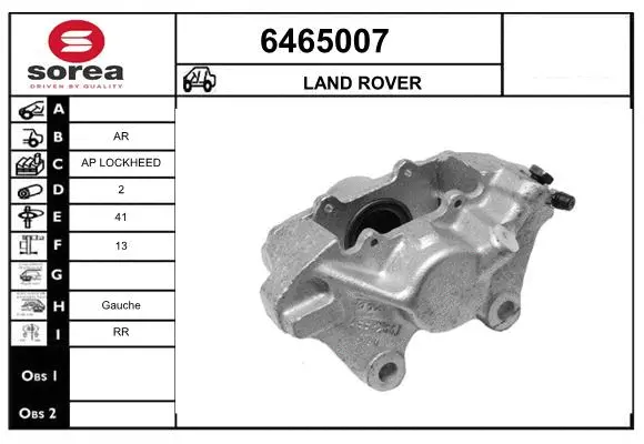 Brake Caliper (6465007)