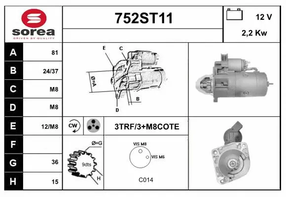 Starter (752ST11)