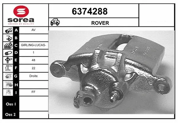 Brake Caliper (6374288)