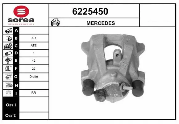 Brake Caliper (6225450)