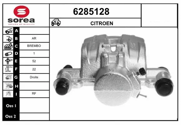 Brake Caliper (6285128)