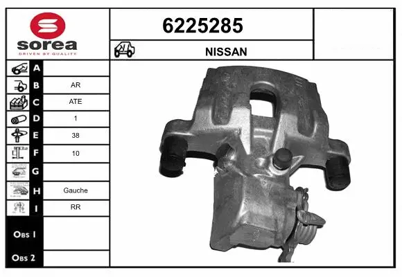 Brake Caliper (6225285)