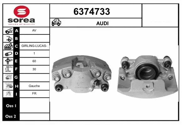 Brake Caliper (6374733)