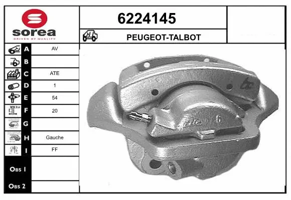 Brake Caliper (6224145)