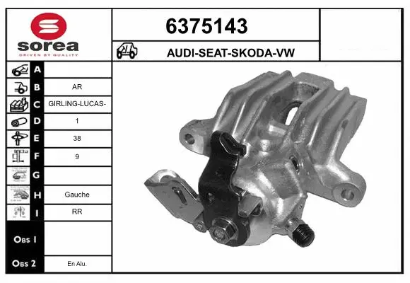 Brake Caliper (6375143)