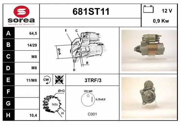 Starter (681ST11)
