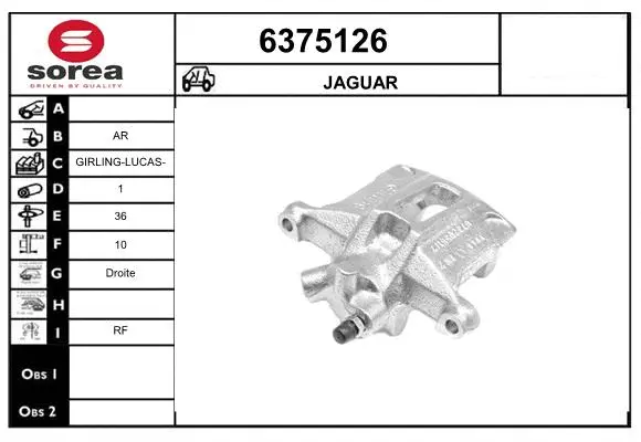 Brake Caliper (6375126)