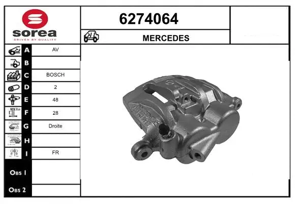 Brake Caliper (6274064)