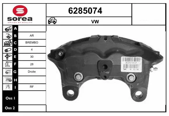 Brake Caliper (6285074)