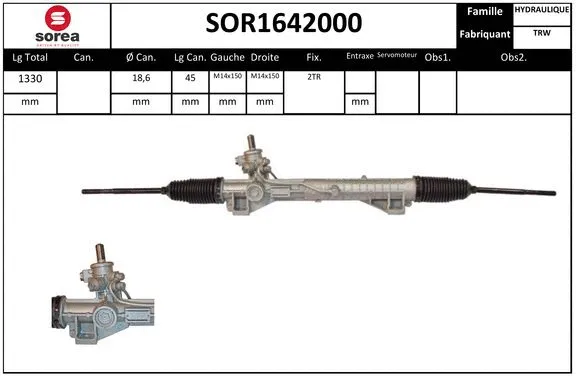 Steering Gear (SOR1642000)