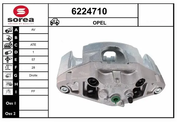 Brake Caliper (6224710)