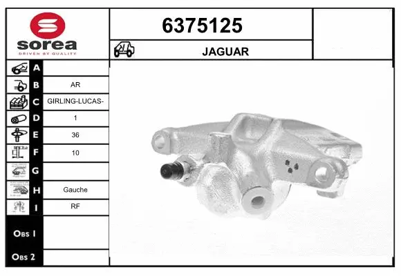 Brake Caliper (6375125)