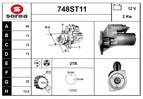 Starter (748ST11)