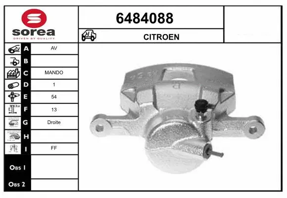 Brake Caliper (6484088)