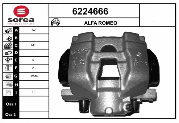 Brake Caliper (6224666)