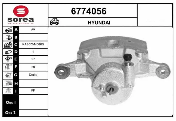 Brake Caliper (6774056)