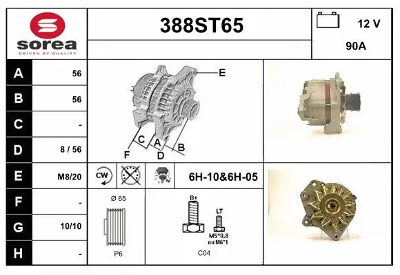 Alternator (388ST65)