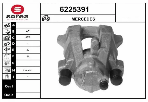 Brake Caliper (6225391)