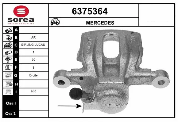 Brake Caliper (6375364)