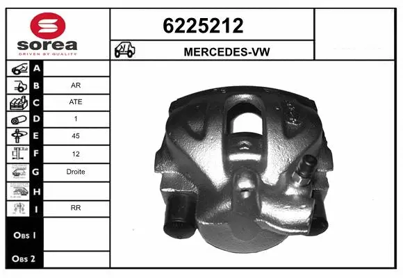 Brake Caliper (6225212)