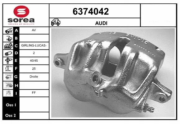 Brake Caliper (6374042)