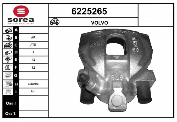Brake Caliper (6225265)