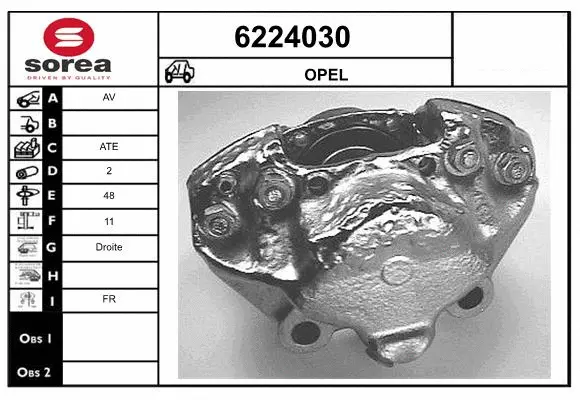 Brake Caliper (6224030)