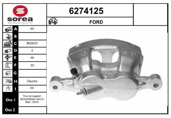 Brake Caliper (6274125)