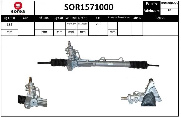 Steering Gear (SOR1571000)