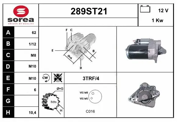 Starter (289ST21)