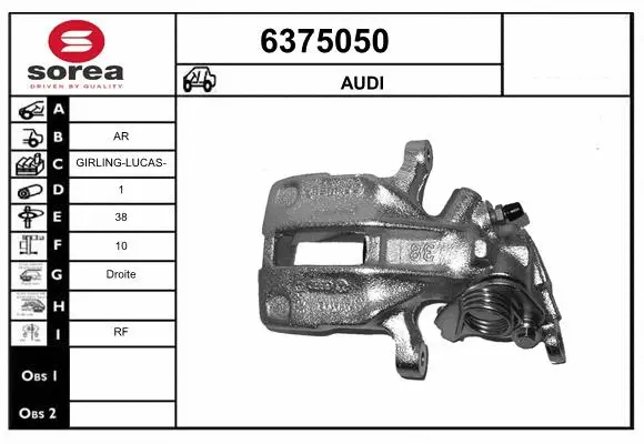 Brake Caliper (6375050)