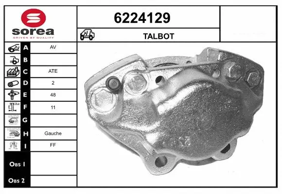 Brake Caliper (6224129)