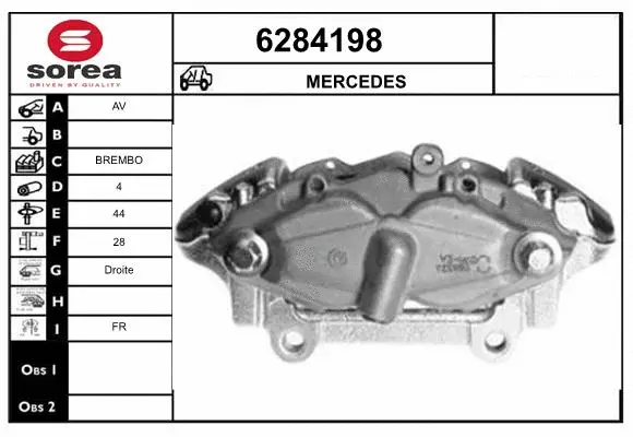 Brake Caliper (6284198)